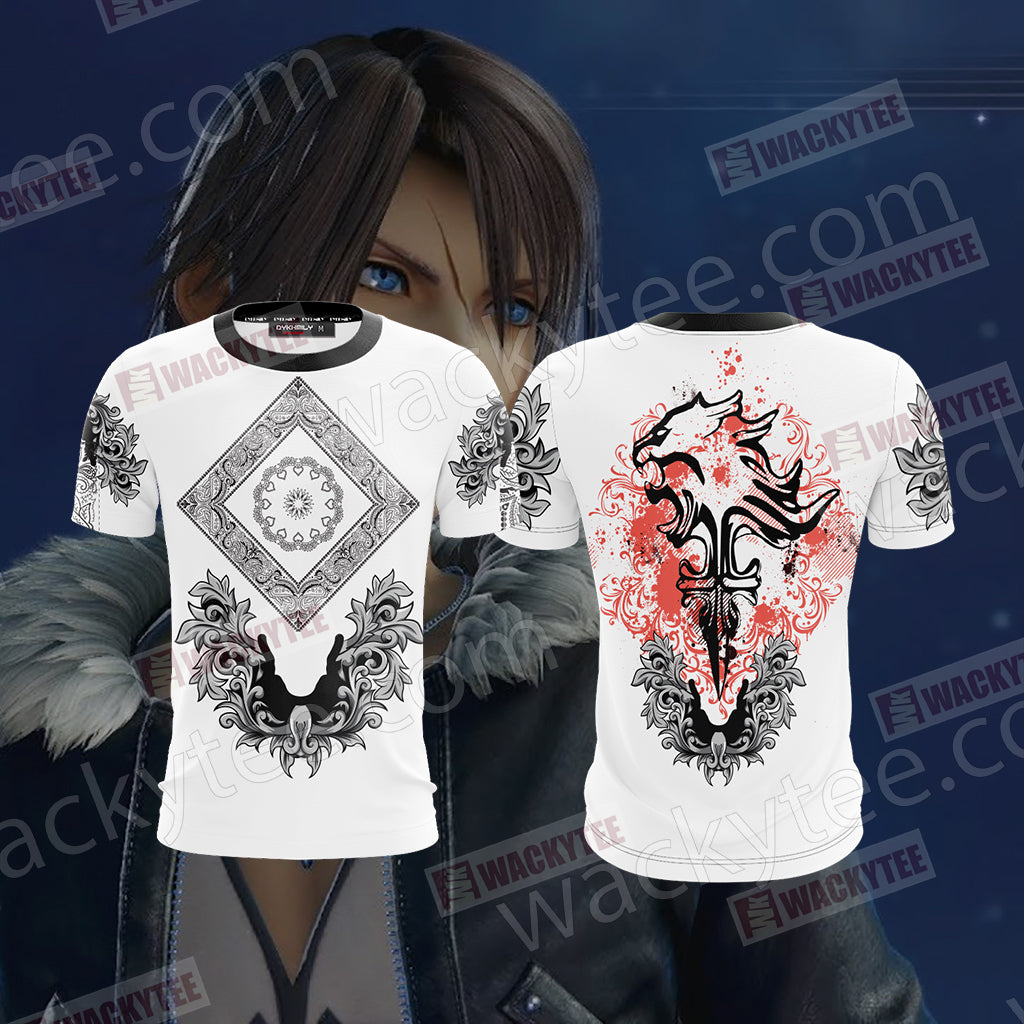 Squall Leonhart Final Fantasy Unisex 3D T-shirt T-shirt