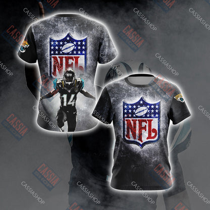 NFL Football USA Unisex 3D T-shirt