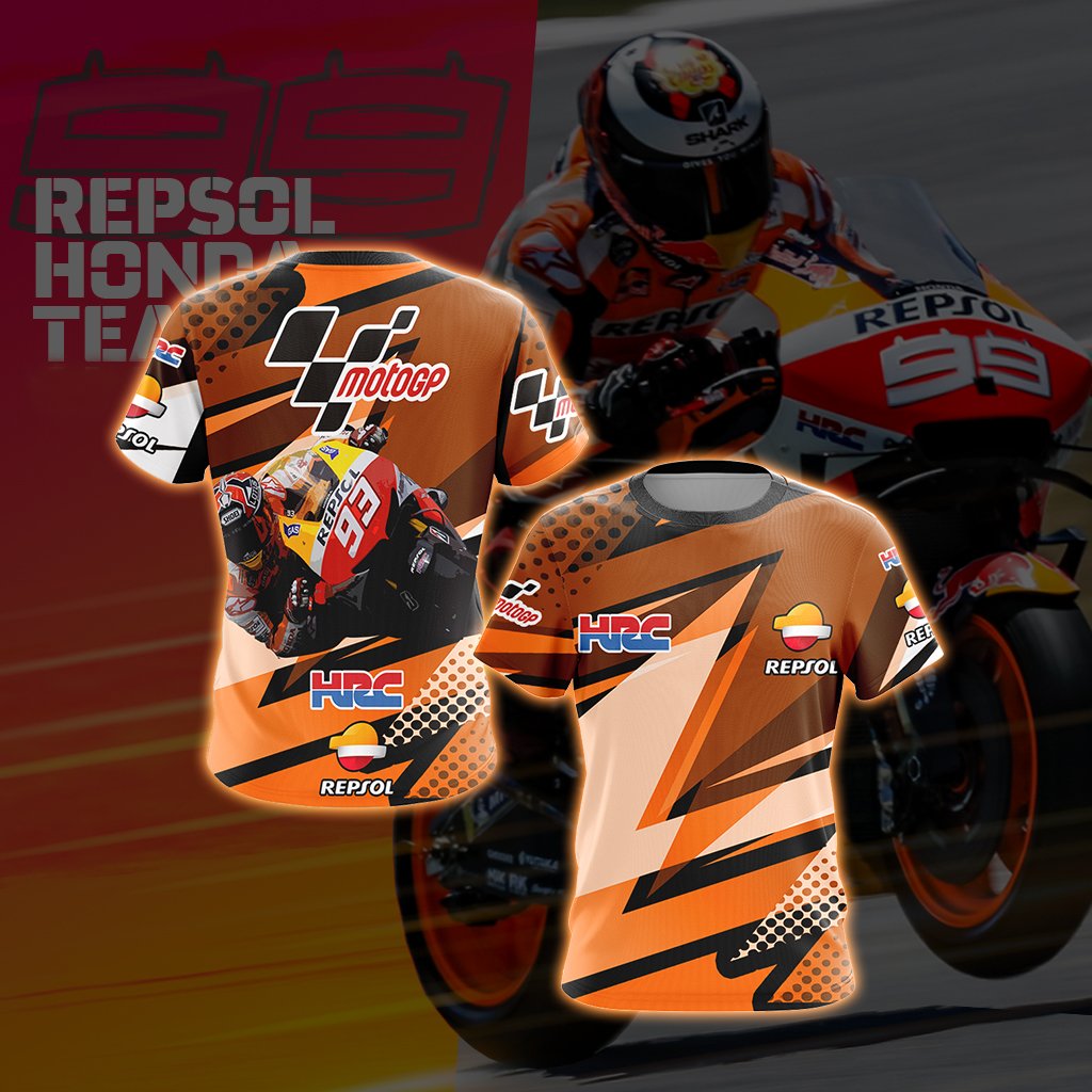 Repsol.HRC (motor GP) Unisex 3D T-shirt