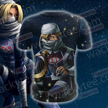 The Legend of Zelda Ocarina of Time - Sheik Unisex 3D T-shirt