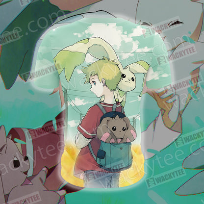 Digimon Terriermon And Lopmon Unisex 3D T-shirt