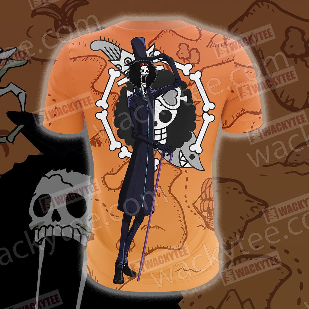 One Piece Soul King Brook Unisex 3D T-shirt