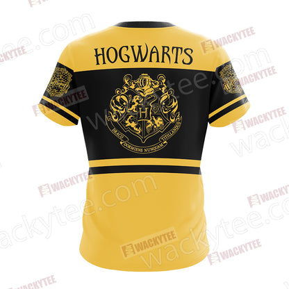 Harry Potter - Hufflepuff House Wacky New Style Unisex 3D T-shirt