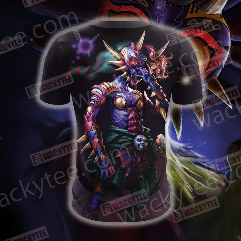 The Legend Of Zelda: Majora Skull Kid Unisex 3D T-shirt