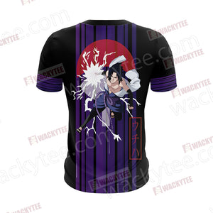 Naruto - Uchiha Sasuke Unisex 3D T-shirt