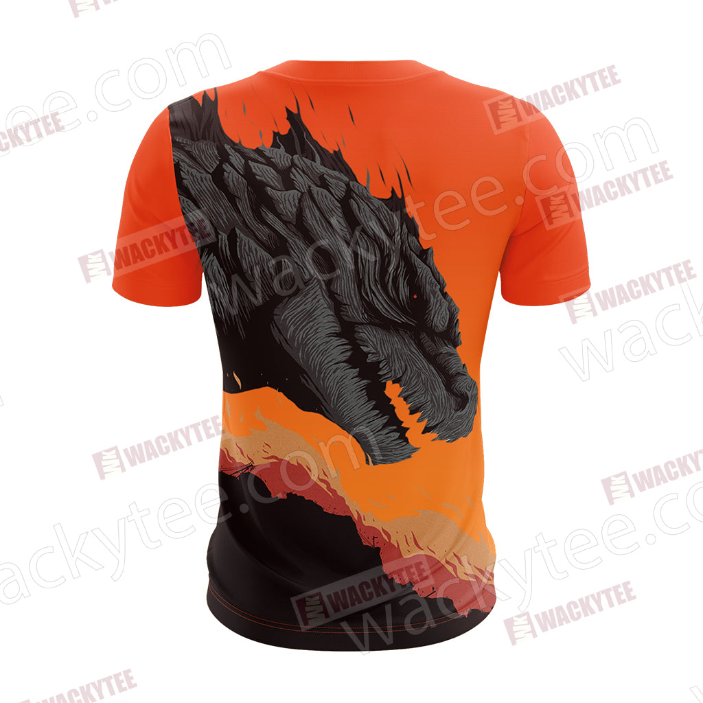 Godzilla King Of The Monsters Unisex 3D T-shirt