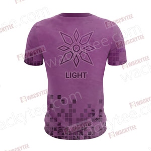 Digimon The Crest Of Light New Look Unisex 3D T-shirt