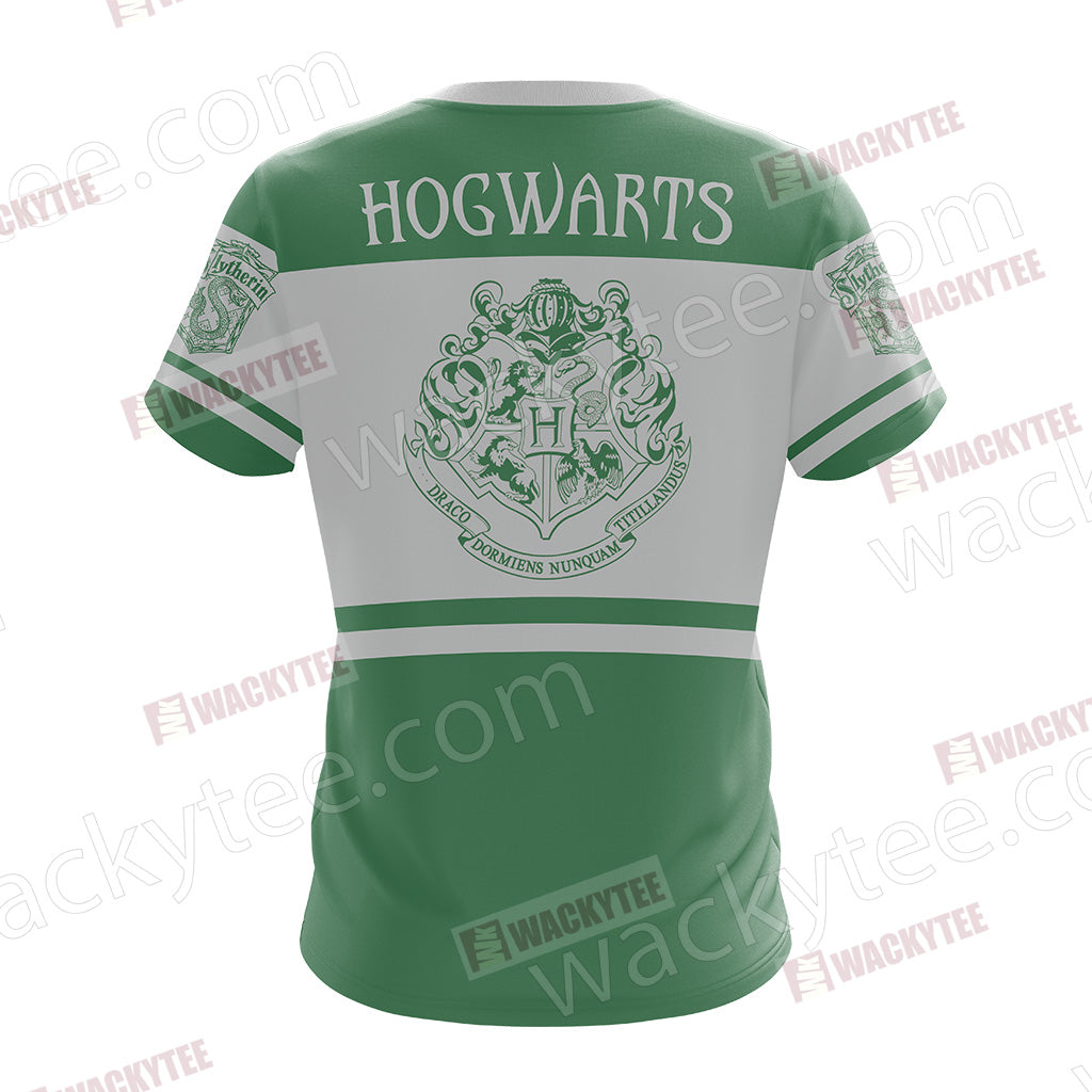 Harry Potter - Slytherin House Wacky New Style Unisex 3D T-shirt