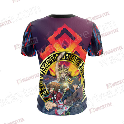Yu Gi Oh! Judai, Yami Yugi and Yusei Unisex 3D T-shirt