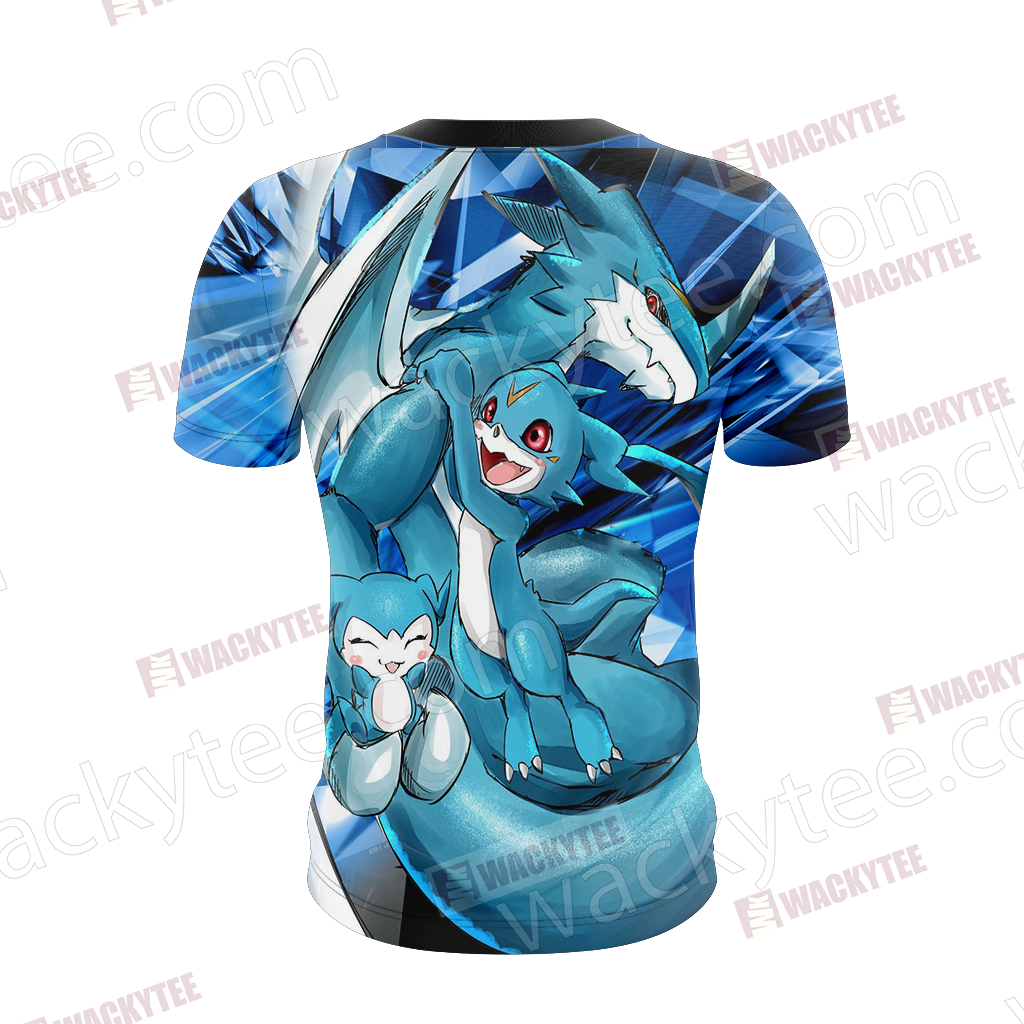 Digimon ExVeemon Unisex 3D T-shirt