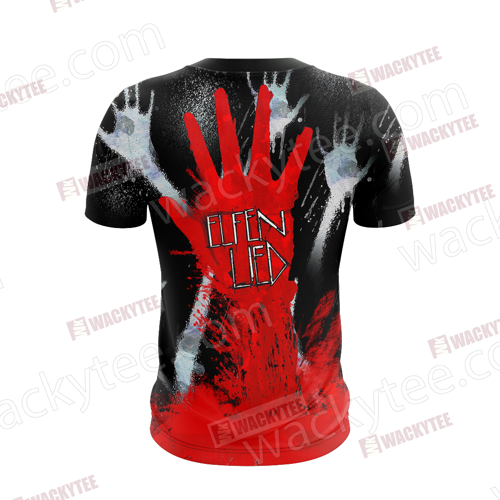 Elfen Lied Unisex 3D T-shirt