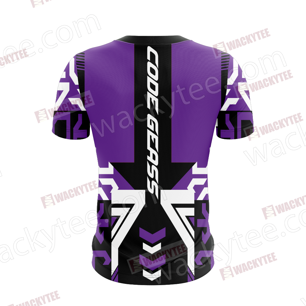 Code Geass Symbol Of The Black Knights Unisex 3D T-shirt