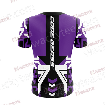 Code Geass Symbol Of The Black Knights Unisex 3D T-shirt