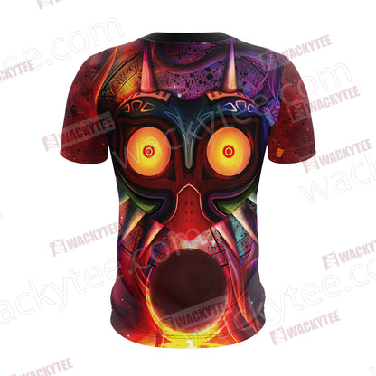 The Legend Of Zelda: Majora New Version Unisex 3D T-shirt