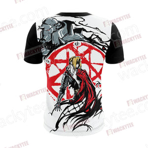 Fullmetal Alchemist - Edward and Alphonse Unisex 3D T-shirt