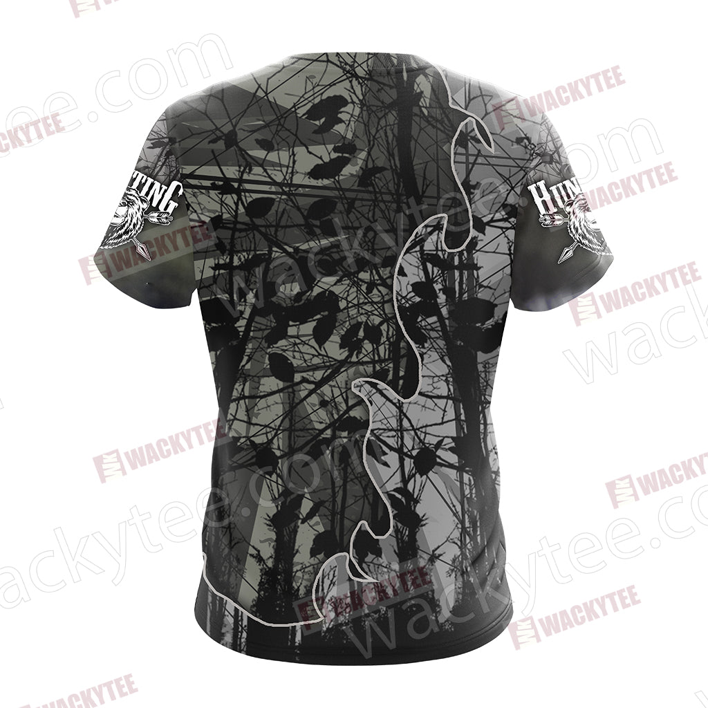 Hunting Passion - Bear Unisex 3D T-shirt