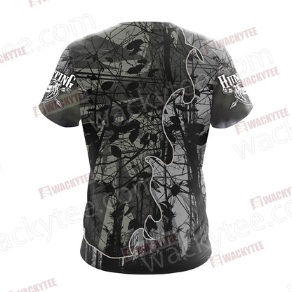 Hunting Passion - Bear Unisex 3D T-shirt