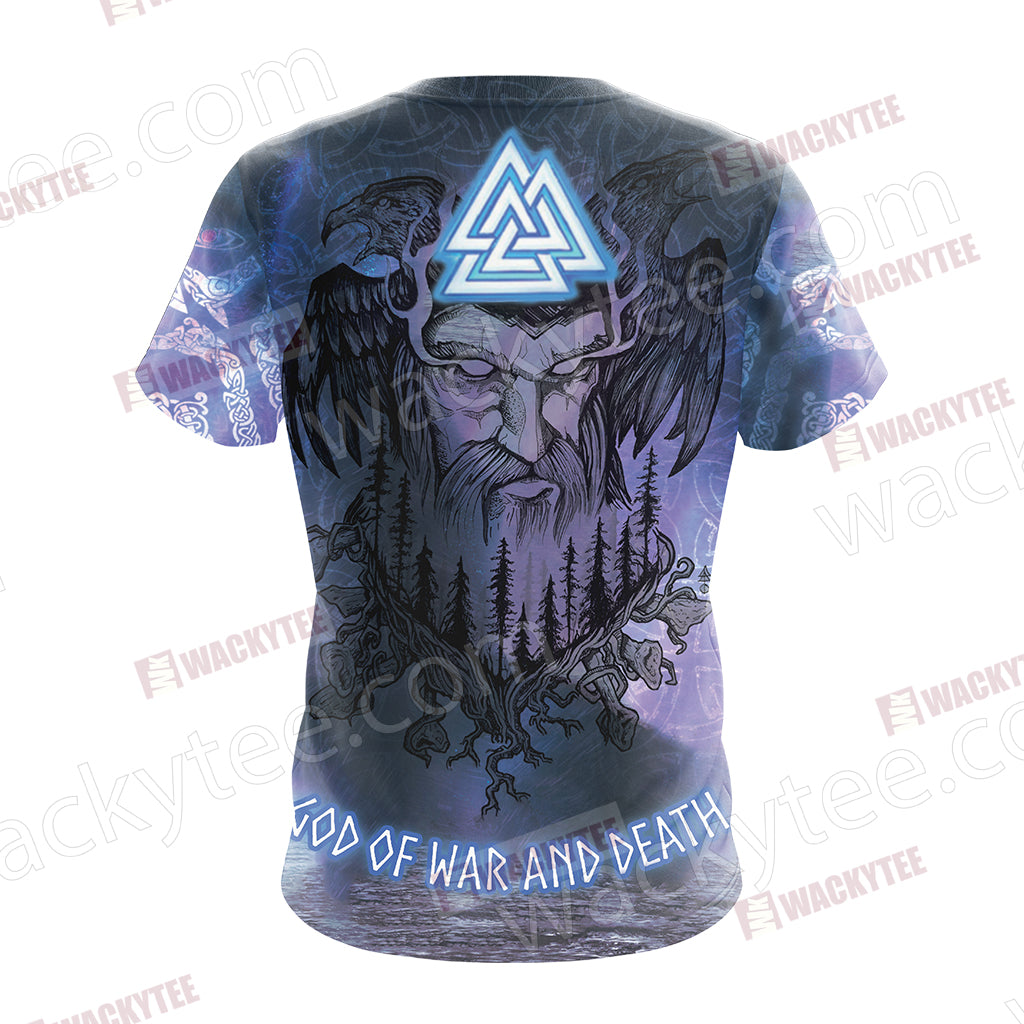 Odin - God Of War And Death Unisex 3D T-shirt