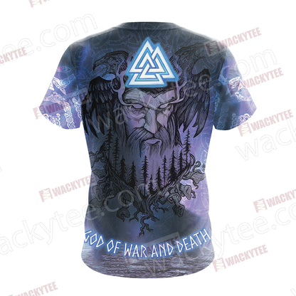 Odin - God Of War And Death Unisex 3D T-shirt