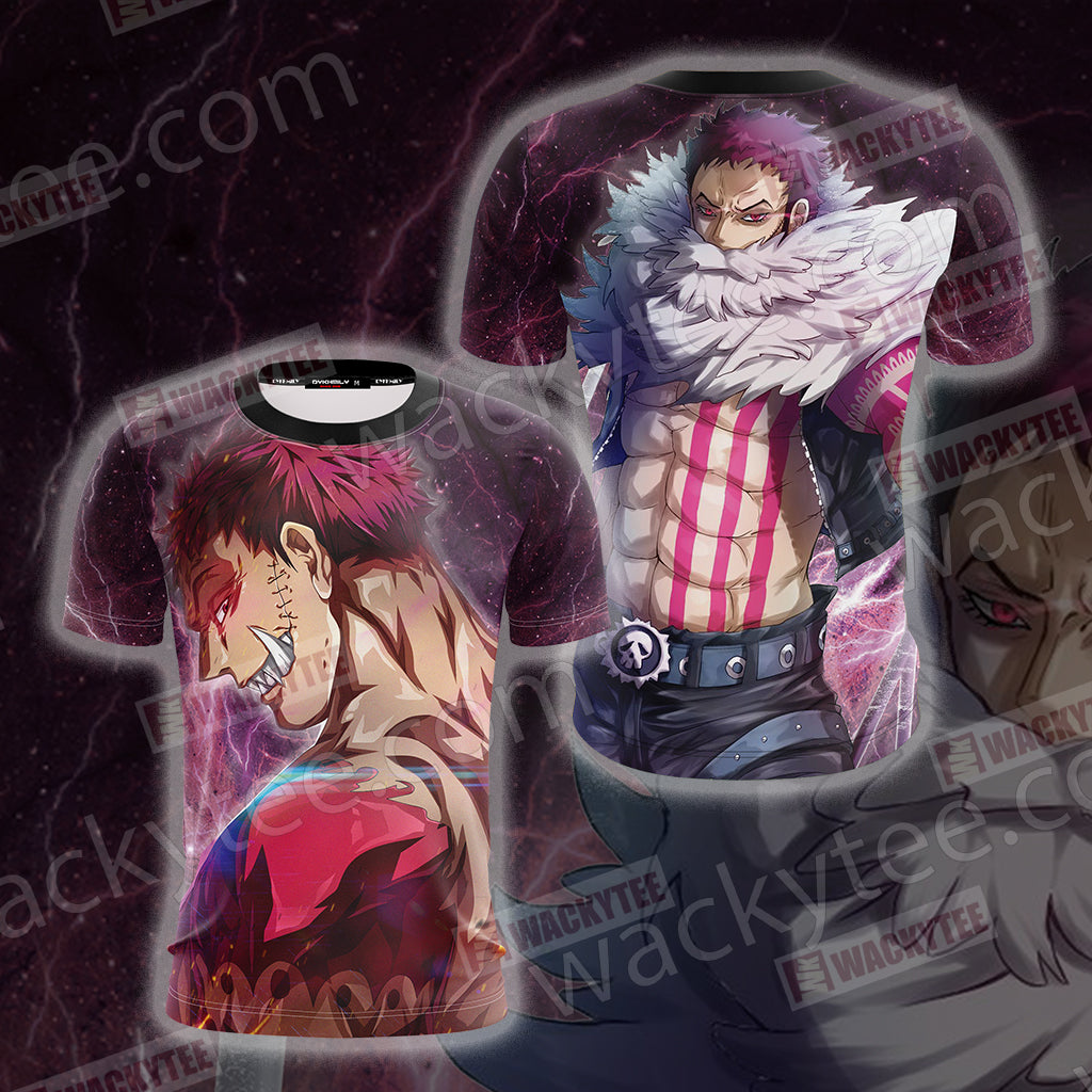 One Piece Charlotte Katakuri Unisex 3D T-shirt T-shirt