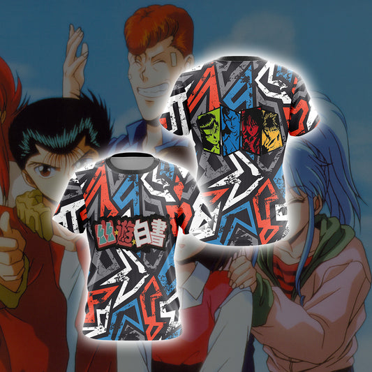 Yu Yu Hakusho Characters Unisex 3D T-shirt T-shirt