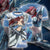 Fairy Tail Erza Scarlet Heaven's Wheel Armor Unisex 3D T-shirt