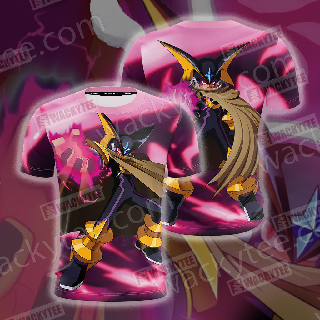 Mega Man - Bass EXE Unisex 3D T-shirt T-shirt