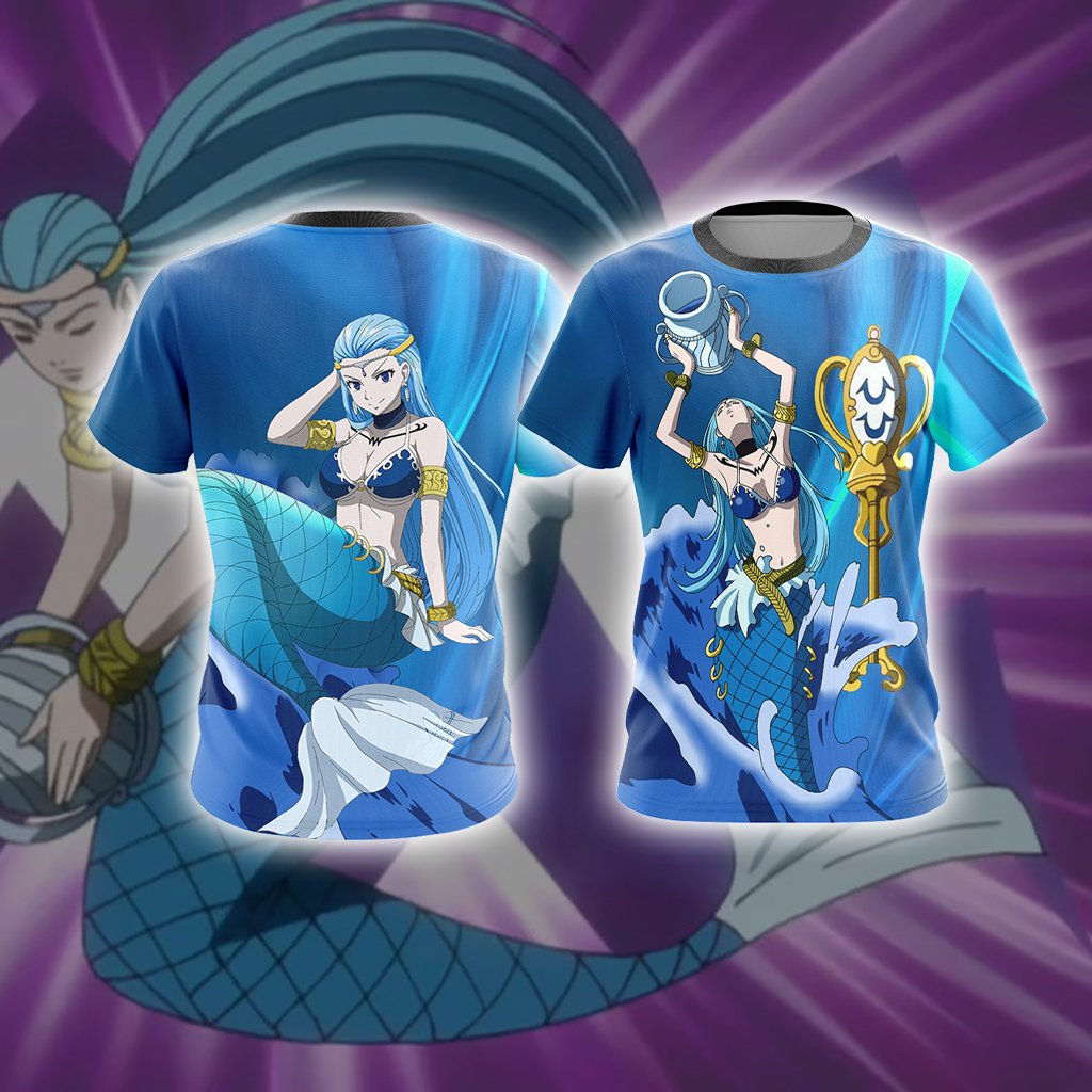 Fairy Tail - Aquarius Unisex 3D T-shirt T-shirt