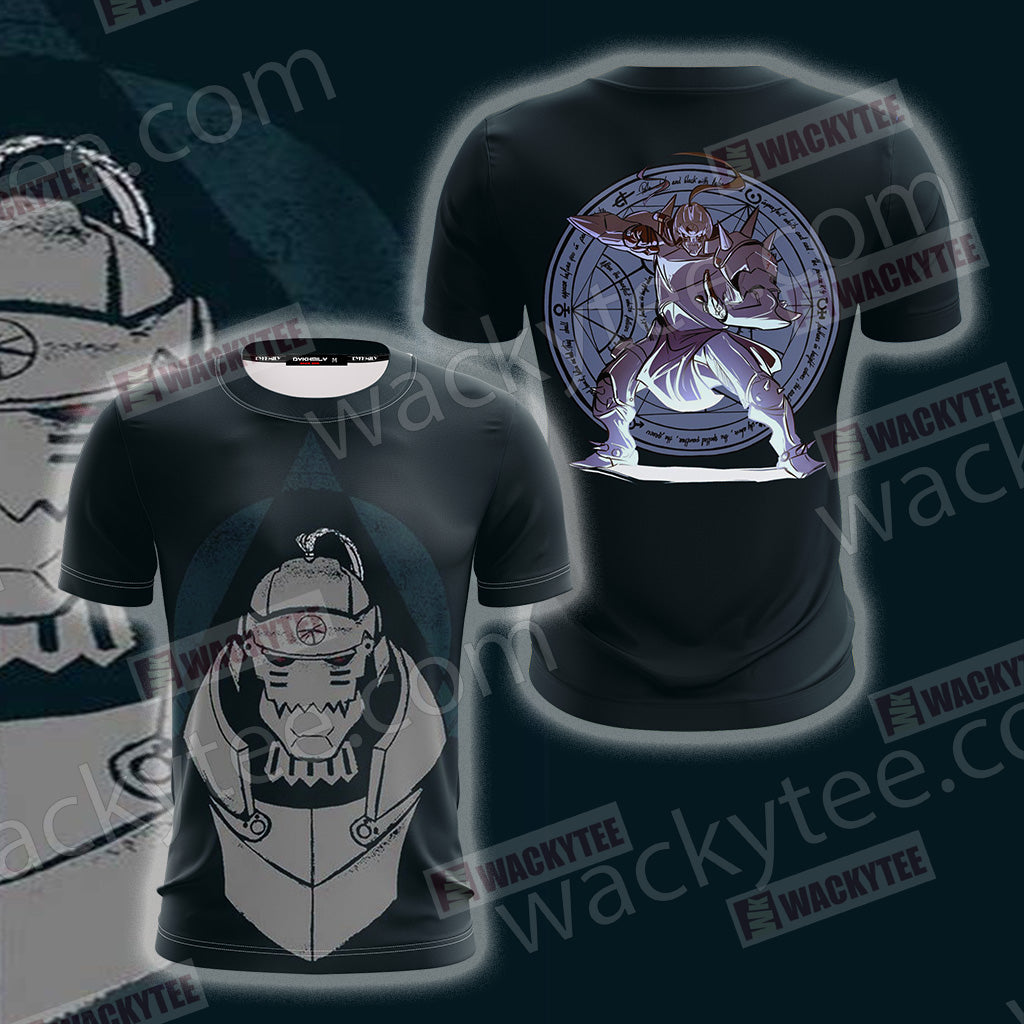 Fullmetal Alchemist Alphonse Elric 3D T-shirt T-shirt