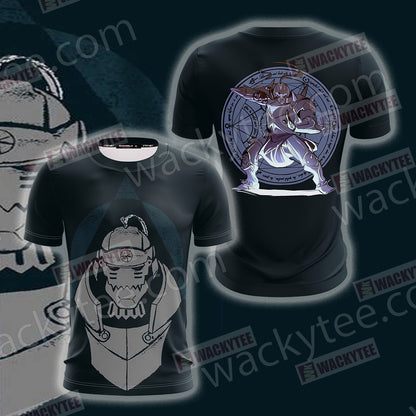 Fullmetal Alchemist Alphonse Elric 3D T-shirt T-shirt