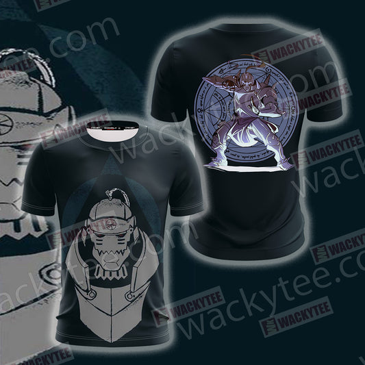 Fullmetal Alchemist Alphonse Elric 3D T-shirt T-shirt