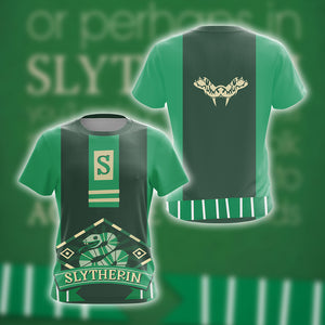 Harry Potter - Cunning Like A Slytherin New Unisex 3D T-shirt