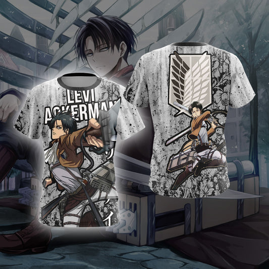 Attack On Titan - Levi New Style Unisex 3D T-shirt T-shirt