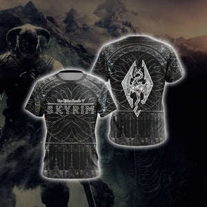 The Elder Scrolls - Skyrim New Style Unisex 3D T-shirt