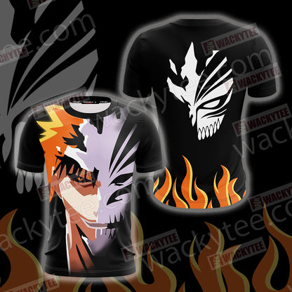 Bleach Ichigo Symbol Unisex 3D T-shirt T-shirt