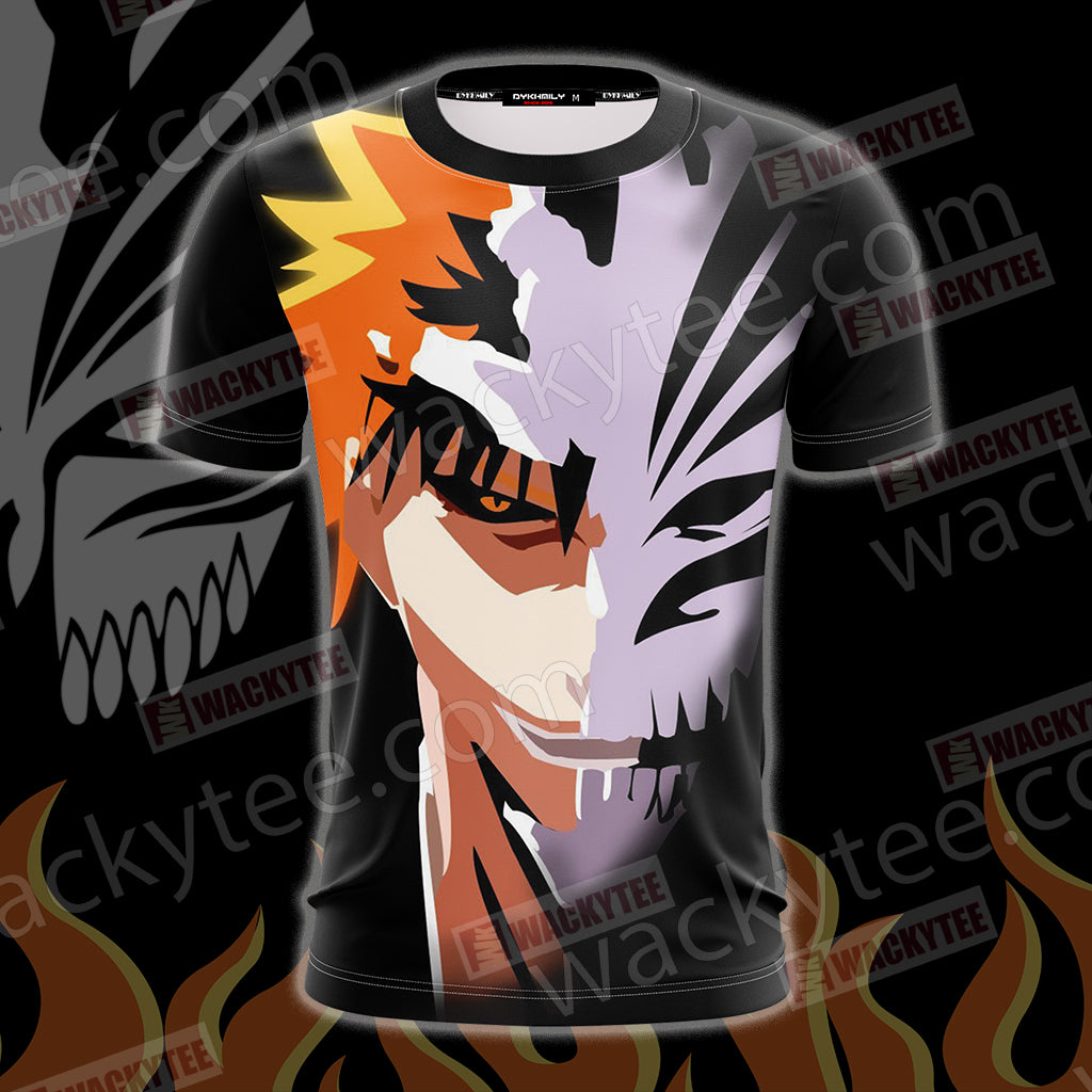 Bleach Ichigo Symbol Unisex 3D T-shirt