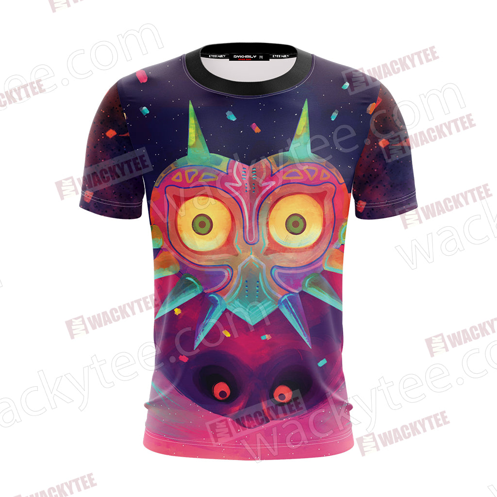 The Legend Of Zelda: Majora New Version Unisex 3D T-shirt