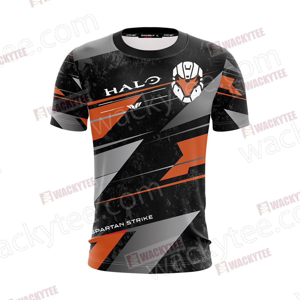 Halo - Spartans Helmet Unisex 3D T-shirt