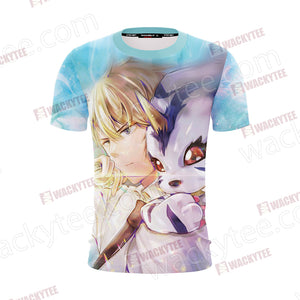 Digimon Matt And Gabumon 3D T-shirt