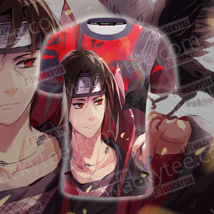 Naruto Uchiha Itachi New Look Unisex 3D T-shirt