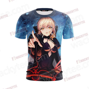 Fate/Stay Night Saber Alter 3D T-shirt