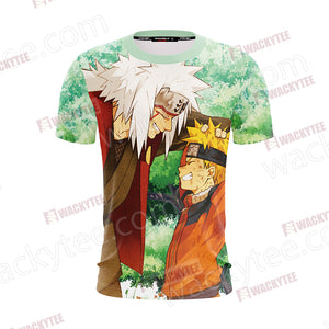 Naruto And Jiraiya Unisex 3D T-shirt