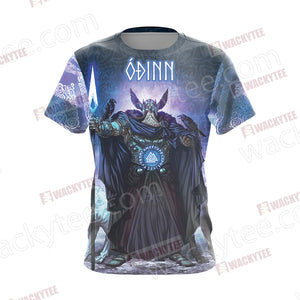 Odin - God Of War And Death Unisex 3D T-shirt