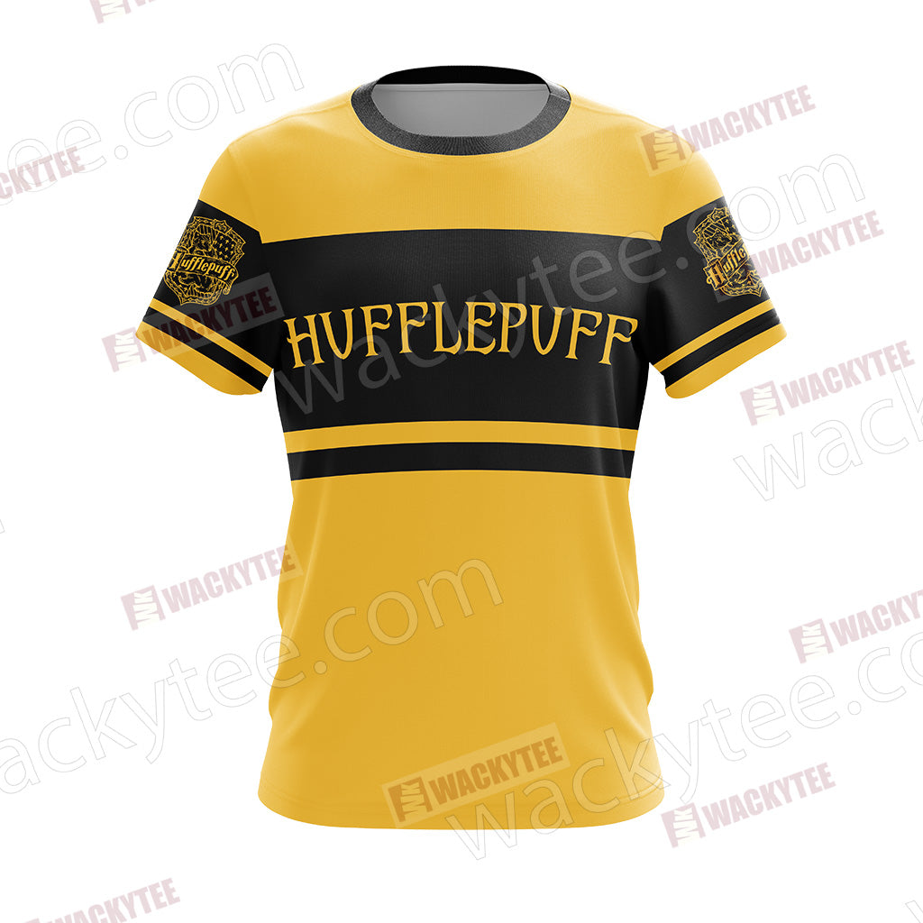 Harry Potter - Hufflepuff House Wacky New Style Unisex 3D T-shirt