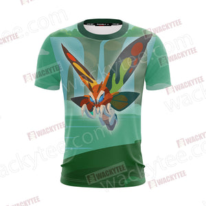 Godzilla King Of The Monsters Mothra New Style Unisex 3D T-shirt