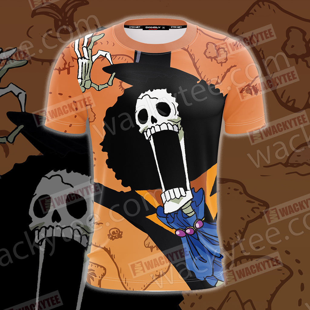One Piece Soul King Brook Unisex 3D T-shirt