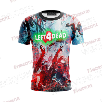 Left 4 Dead Video Game Unisex 3D T-shirt
