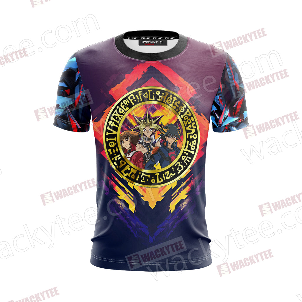 Yu Gi Oh! Judai, Yami Yugi and Yusei Unisex 3D T-shirt
