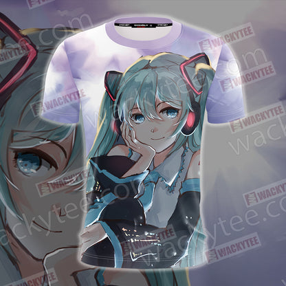 Hatsune Miku New Collection Unisex 3D T-shirt