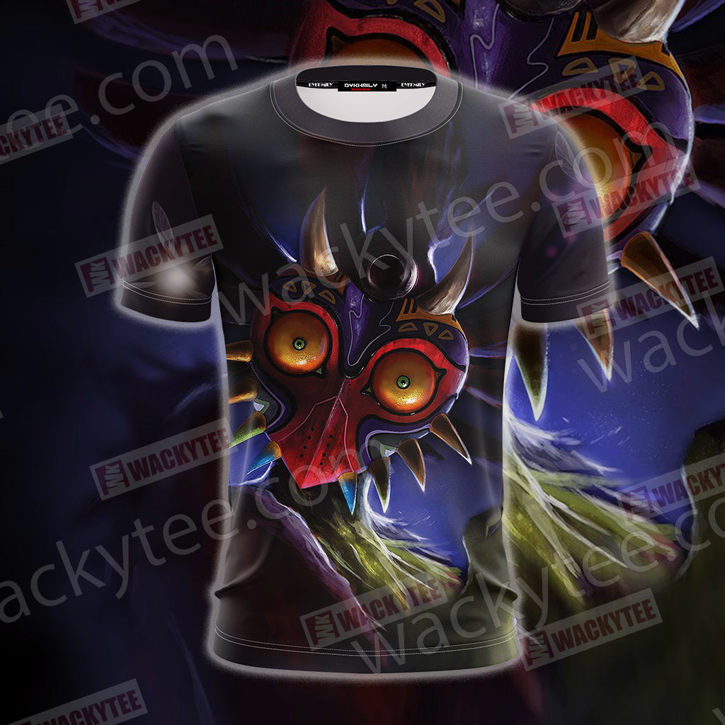 The Legend Of Zelda: Majora Skull Kid Unisex 3D T-shirt